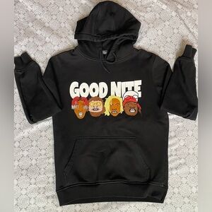 MR. TEE GOODNITE HOODY BLACK Medium